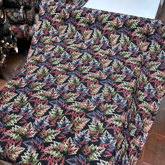 VİSKON MAVİ YESIL KIRMIZI YAPRAKLI