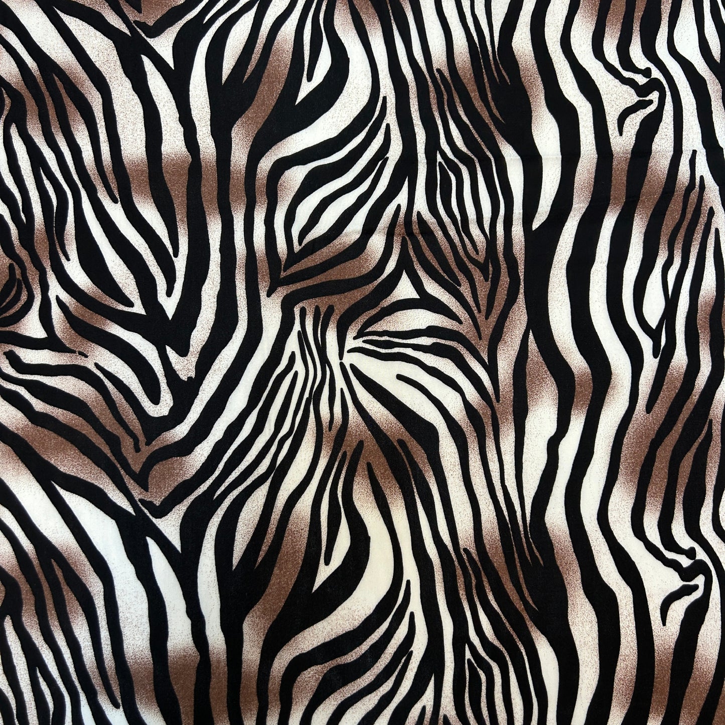 VİSKON KOYU KAHVE ZEBRA
