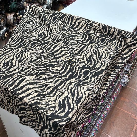 VİSKON SİYAH BEYAZ ZEBRA