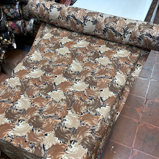 VİSKON DALGALI KAHVELİ