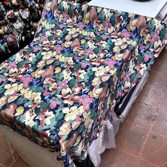 PREMIUM VİSKON RENGARENK ÇİÇEKLİ