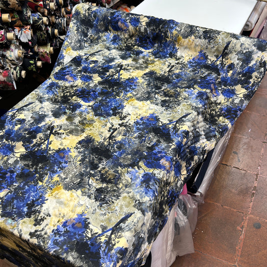 PREMIUM VİSKON LACİVERT DALLI