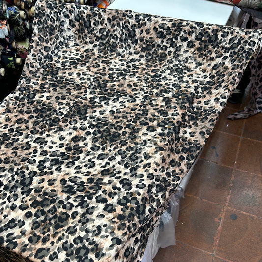 PREMIUM VİSKON GRİ LEOPAR