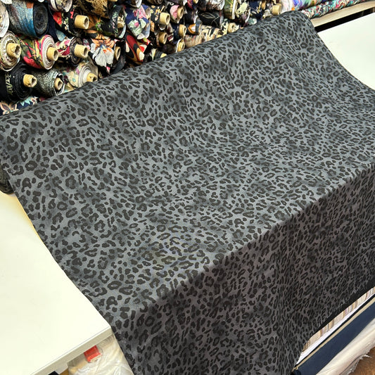 PREMIUM VİSKON GRİ LEOPAR