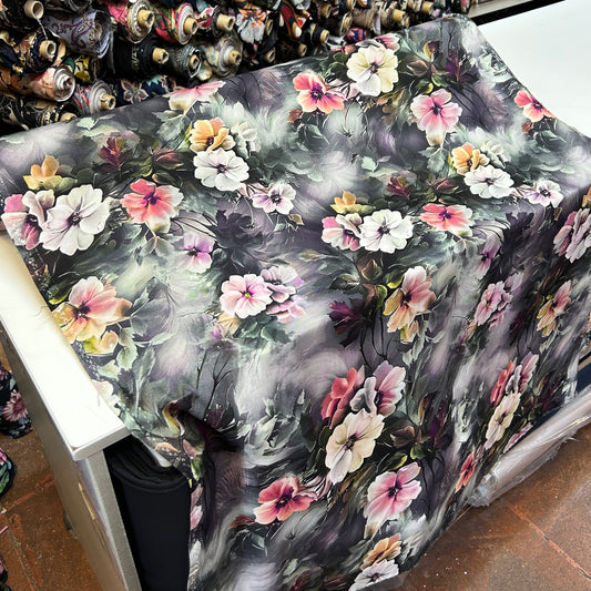 PREMIUM VİSKON PEMBE PASTEL ÇİÇEK