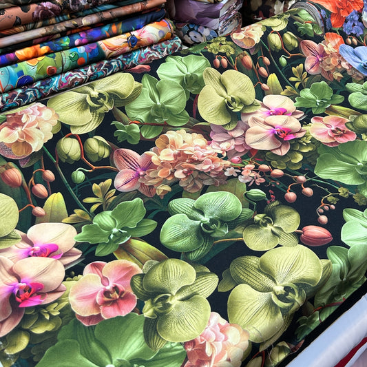 PREMIUM VİSKON TOMURCUK ORKİDE YEŞİL