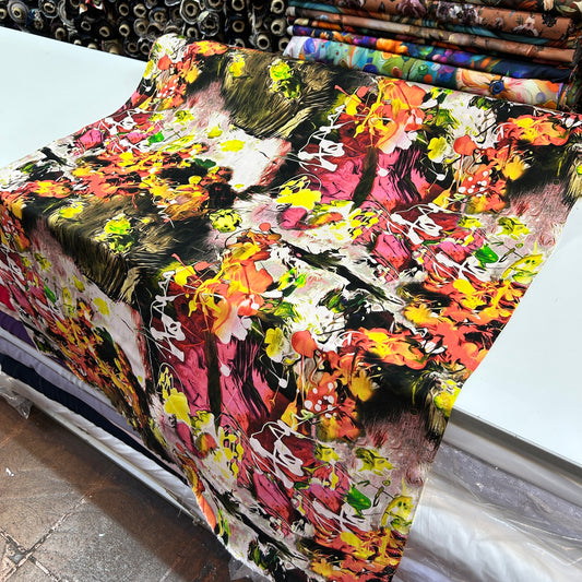 PREMIUM VİSKON SARI PEMBE RENKLİ