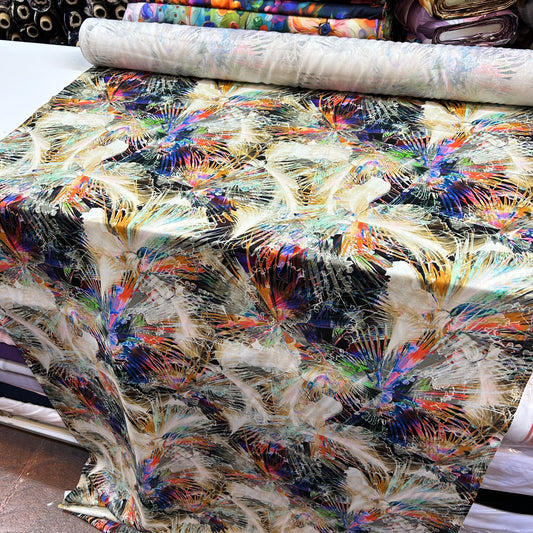 PREMIUM VİSKON RENKLİ ÇİZGİLİ KREM