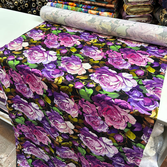 PREMIUM VİSKON MOR GÜLLÜ