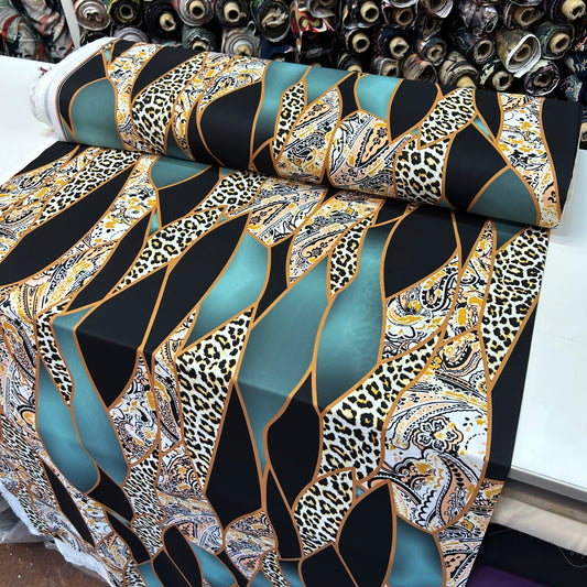 İTHAL İPEK JESİKA - AÇIK PARÇALI LEOPAR