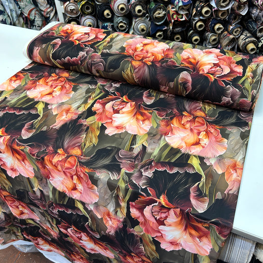 İTHAL İPEK JESİKA - DALGALI ÇİÇEKLİ