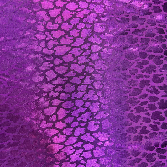 ÇİFTLİK SATTIRAN - MOR - LEOPAR DESEN