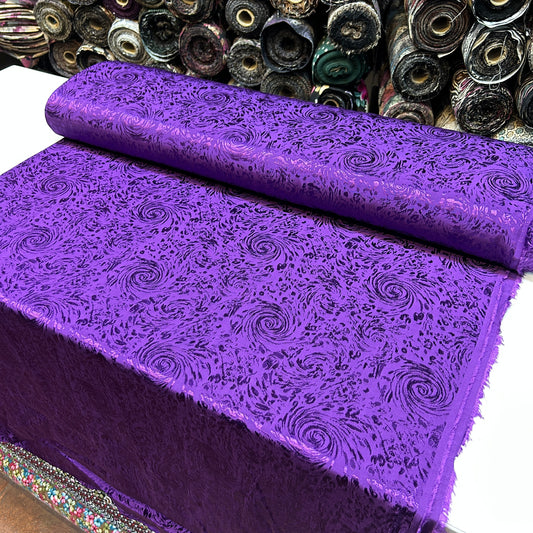 ÇİFTLİK SATTIRAN - MOR - SARMAL DESEN