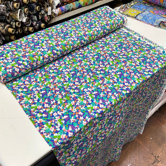 ÇİFT EN VİSKON - RENGARENK ÇİÇEKLİ