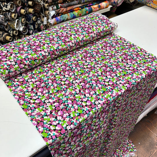 ÇİFT EN VİSKON - RENGARENK ÇİÇEKLİ