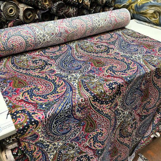 VİSKON - MAVİ ŞAL DESEN