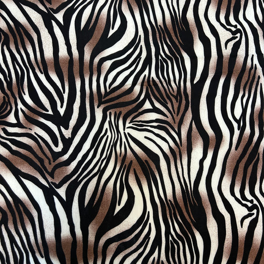VİSKON KOYU KAHVE ZEBRA