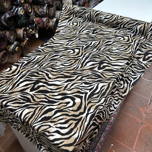 VİSKON BEJ ZEBRA
