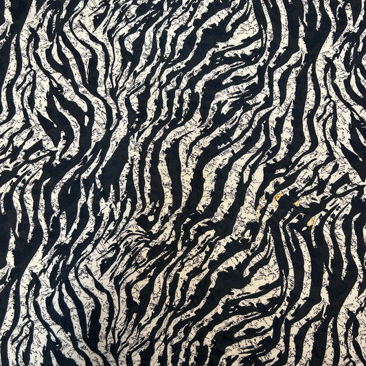 VİSKON SİYAH BEYAZ ZEBRA