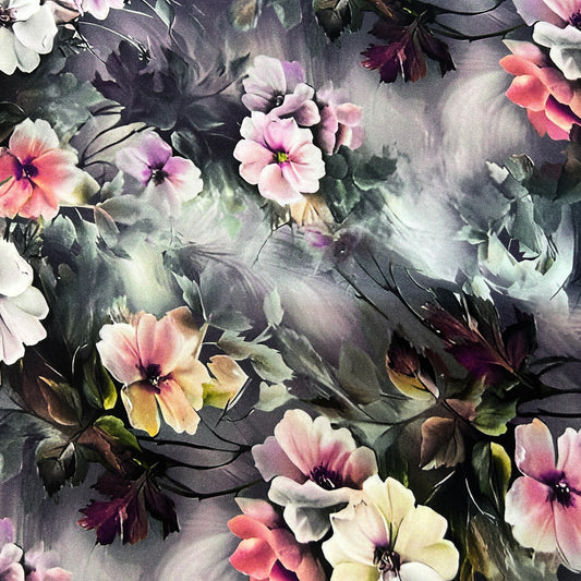 PREMIUM VİSKON PEMBE PASTEL ÇİÇEK