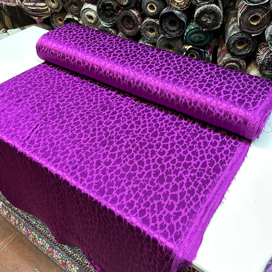ÇİFTLİK SATTIRAN - MOR - LEOPAR DESEN