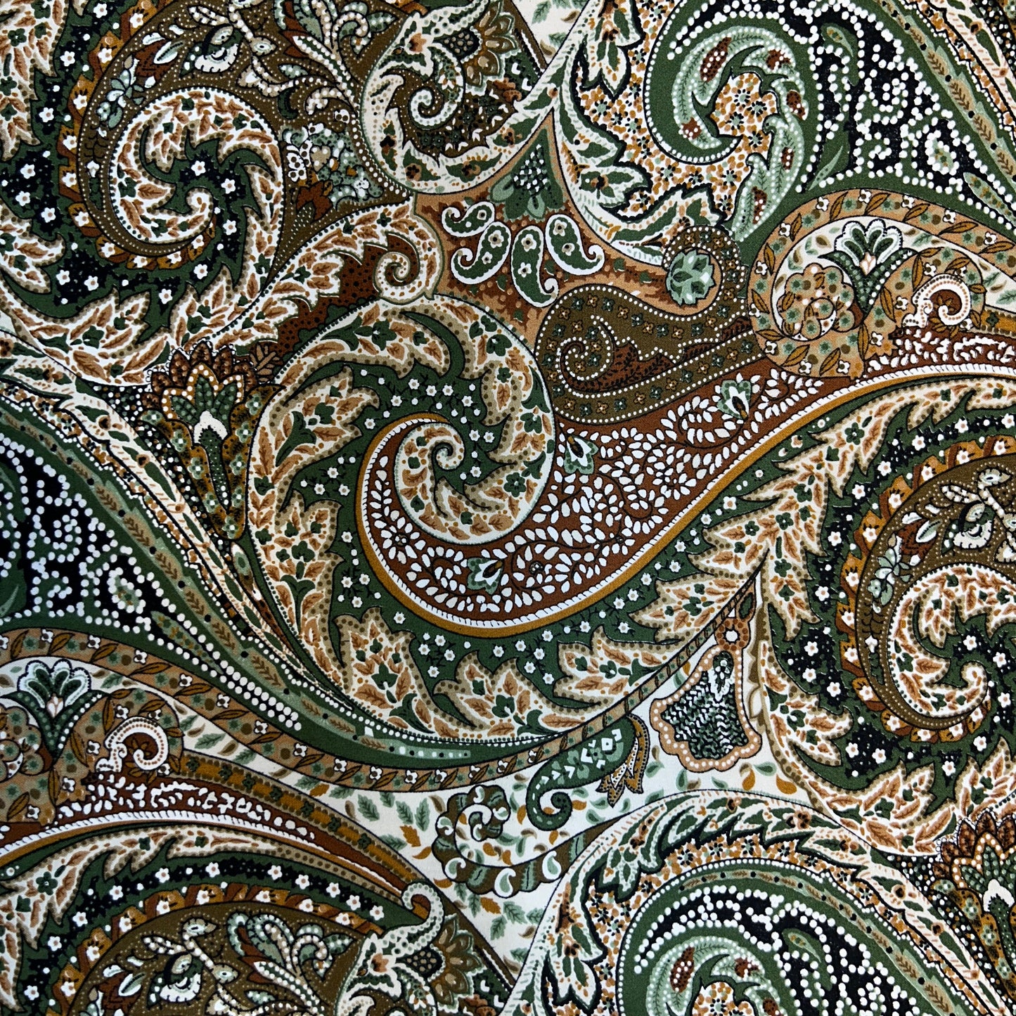 VİSKON - YEŞİL ŞAL DESEN